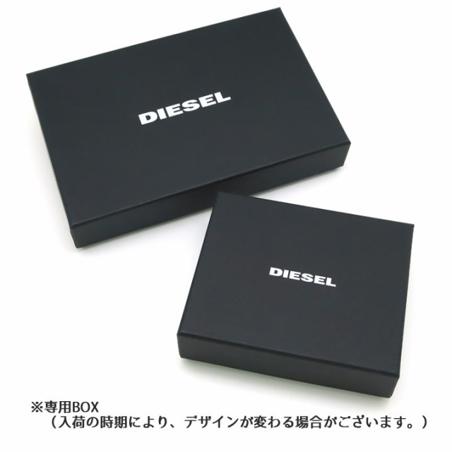 ディーゼル 長財布 DIESEL 財布 メンズ ブラック レザー X06626 P0396