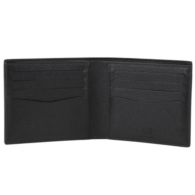ダンヒル 財布 DUNHILL 二つ折り財布 小銭入れなし カドガン
