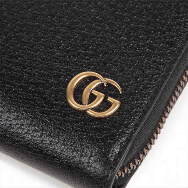 グッチ 財布 GUCCI ラウンドファスナー長財布 GGマーモント メンズ