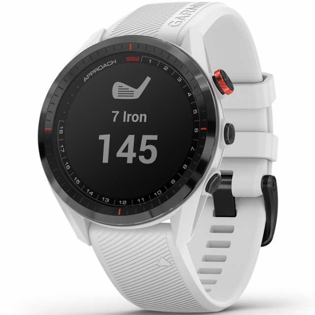 最終GARMIN APPROACH S60 WHITE GPSゴルフナビウォッチ - ラウンド用品