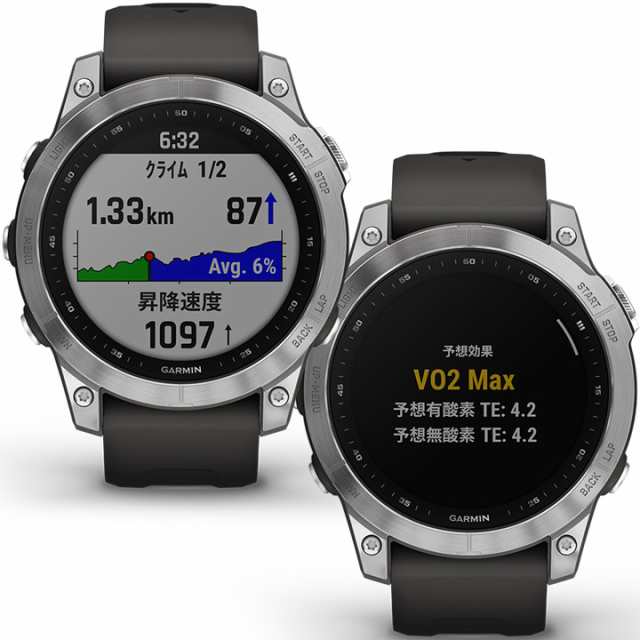 取説サービス／ GPSスマートウォッチ ガーミン GARMIN fenix 7 Silver