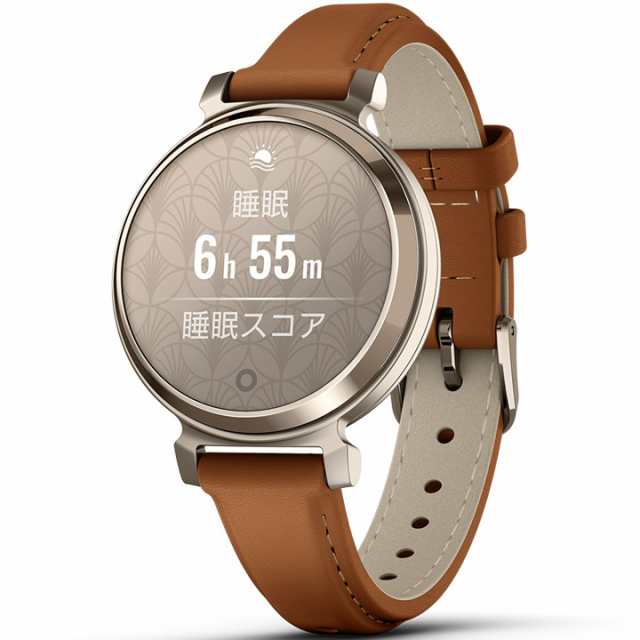 スマートウォッチ ガーミン GARMIN Lily 2 Classic レザーバンド 選べる2色 【取説サービス】 レディース 仕事 Suica決済  タッチスクリーン 電話・スケジュール通知 天気 心拍計 睡眠計 血中酸素 生理・妊娠管理 ウォーキング ヨガ 【dgpcp】｜au PAY マーケット