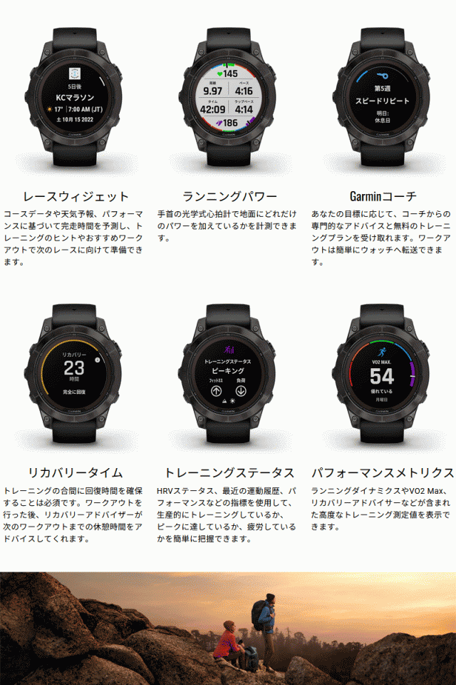 公式オンラインストアな fēnix 5S Sapphire Black GARMIN（付属品多数 