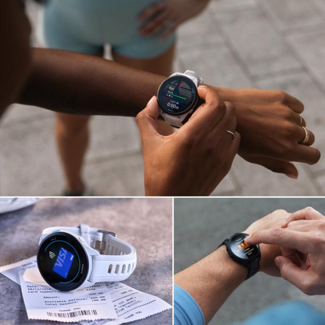 GARMIN - 美品 ガーミン Forerunner 165 ホワイト Amazon.com: PlayBetter Garmin Forerunner 165 (Mist Gray