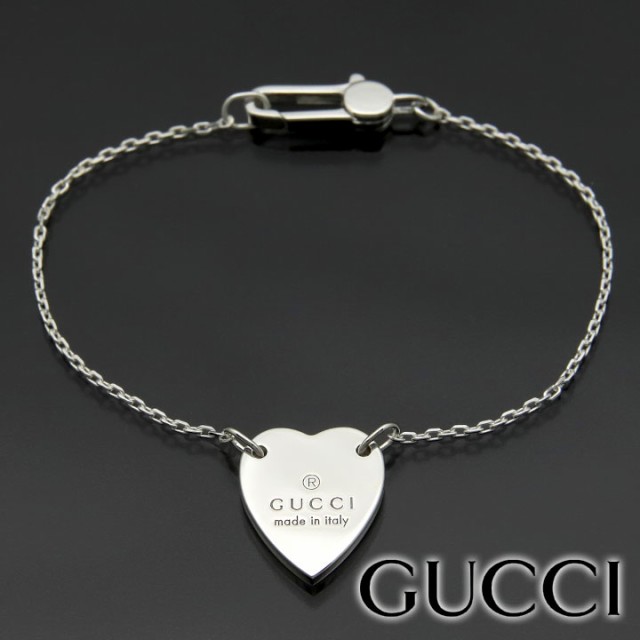 グッチ ブレスレット GUCCI ハートブレスレット 223513-J8400-8106 シルバー925 【誕生日 お祝い プレゼント ギフト】 【dgpcp】