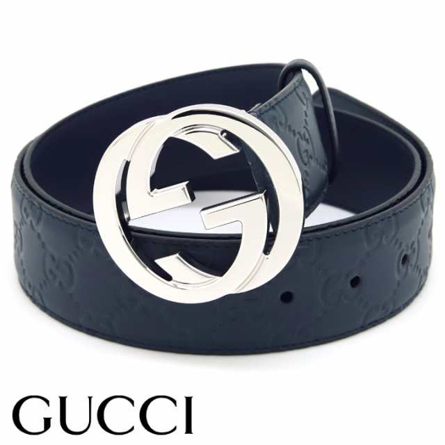 グッチ ベルト GUCCI グッチシマ Gバックル レザー メンズベルト