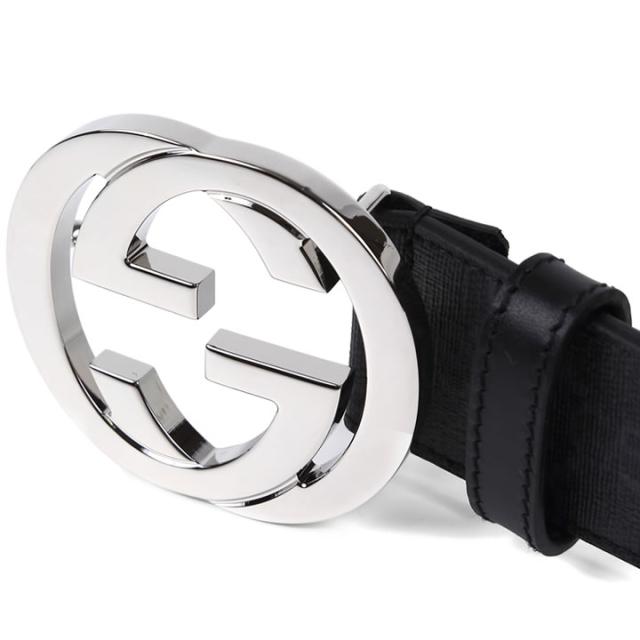 グッチ ベルト GUCCI Gバックル GGスプリームキャンバス メンズベルト