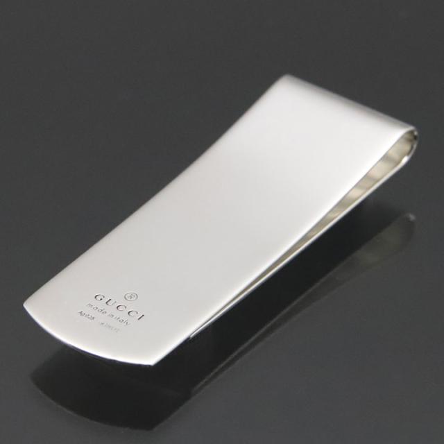 GUCCI マネークリップ シルバー made in italy GUCCI マネークリップ シルバー - メルカリ