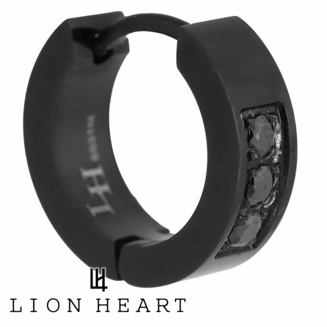 ライオンハート ピアス 片耳 メンズ 男性用 シングル フープピアス LION HEART LHMP004N 【国内正規品】【誕生日 お祝い プレゼント 贈り物 ギフト】の通販は
