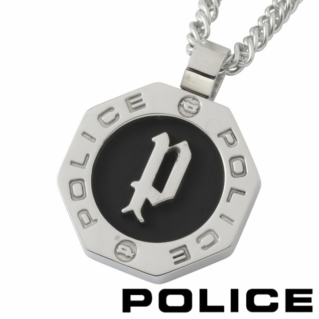 【ポイント5倍】 ポリス ネックレス ペンダント メンズ サークル オクタゴン シルバー POLICE REINGA GN2102508 【国内正規品】 【誕生日