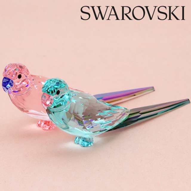 スワロフスキー クリスタル フィギュア インコ 鳥 Swarovski Jungle