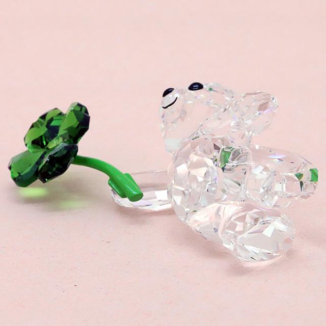Swarovski Krisベア Lucky Charm 四葉のクローバー Swarovski Krisベア