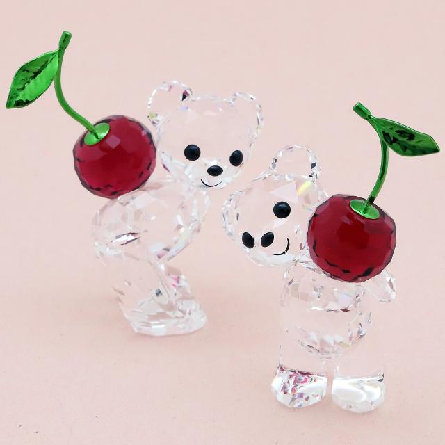 【SWAROVSKI】Krisベア+ケーキSET クリスタルオブジェ SWAROVSKI】Krisベア+ケーキSET クリスタルオブジェ スワロフスキー