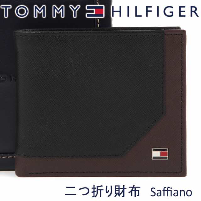 トミーヒルフィガー 二つ折り財布 Tommy Hilfiger 財布 メンズ ブラック ブラウン 31tl25x002 Black Brownの通販はau Pay マーケット アイゲット