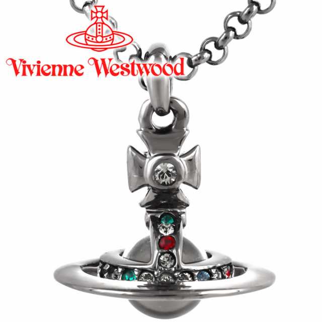 Vivienne Westwood スモールオーブ ガンメタル - ネックレス