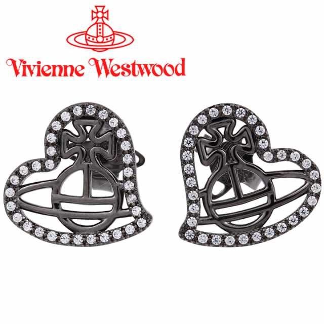 ヴィヴィアンウエストウッド ピアス レディース Vivienne Westwood ヴィヴィアン ジュゼッパスタッドピアス ガンメタル 【誕生日  お祝い ｜au PAY マーケット