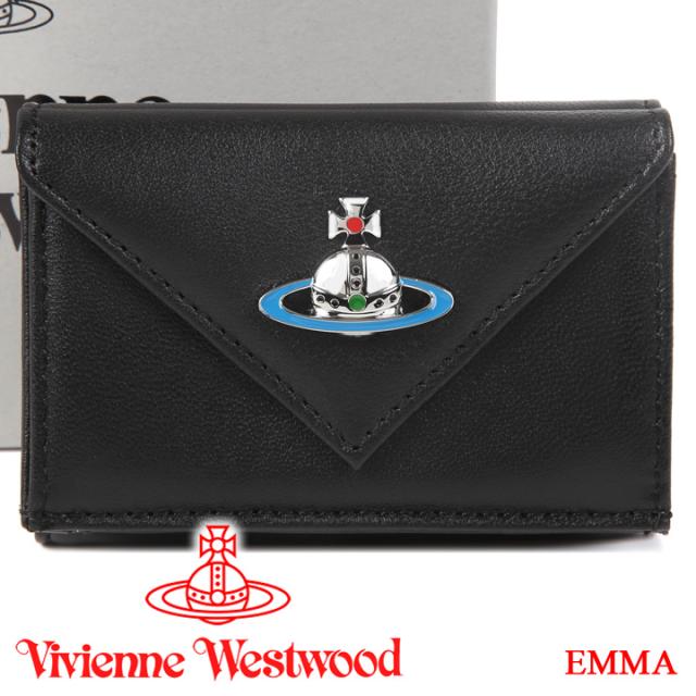 ヴィヴィアンウエストウッド 超ミニ財布 ヴィヴィアン Vivienne Westwood コンパクト三つ折り財布 メンズ レディース ブラック の通販はau Pay マーケット アイゲット