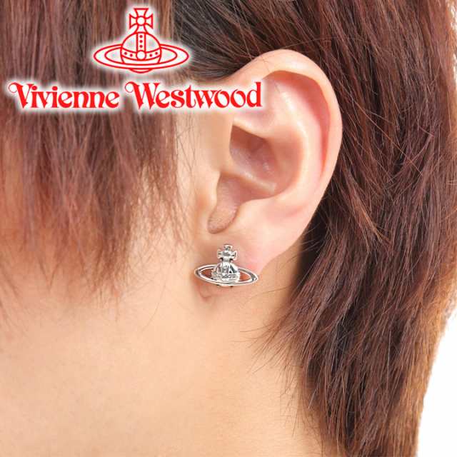 Vivienne Westwood ヴィヴィアンウエストウッド 片耳用ロゴピアス-