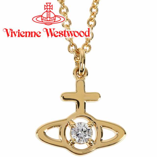 ヴィヴィアンウエストウッド ネックレス レディース Vivienne Westwood オーブ ヴィヴィアン ラリータペンダント ゴールド 63020344-02R1