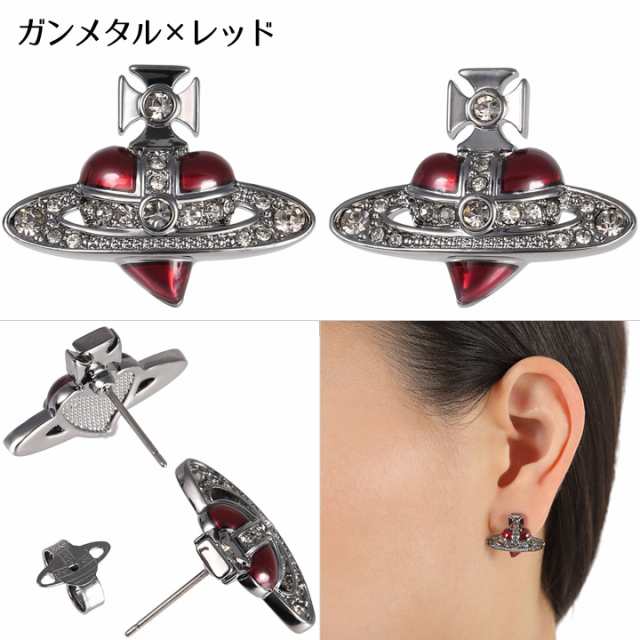 アクセサリーvivienneハートピアス