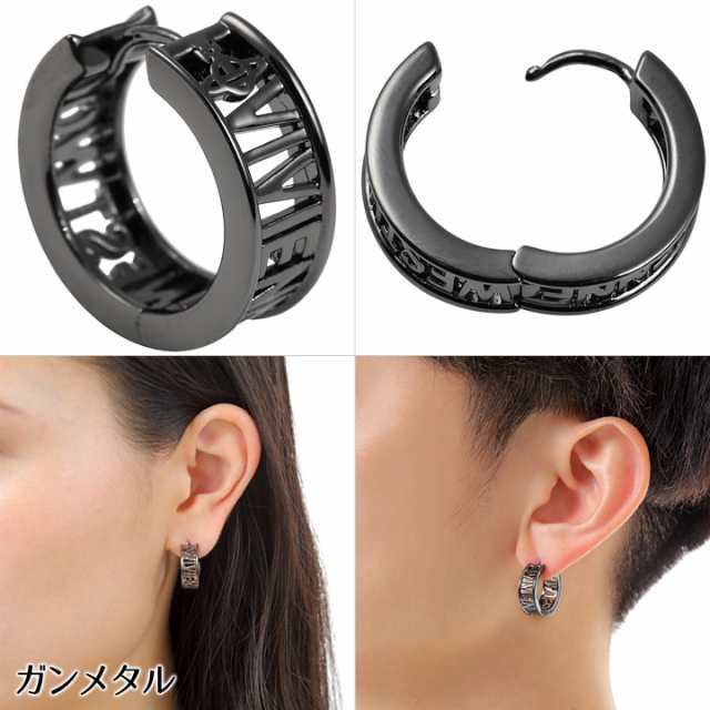 MAN. VERA” シングル フープピアス【239827 ST51】-