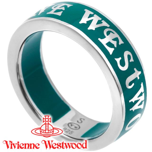 ヴィヴィアンウエストウッド リング 指輪 Vivienne Westwood コンジットストリートリング シルバー×ターコイズ 6404017G-01P199 【誕生日 お祝い プレゼント 贈り物 ギフト】【dgpcp】の通販は