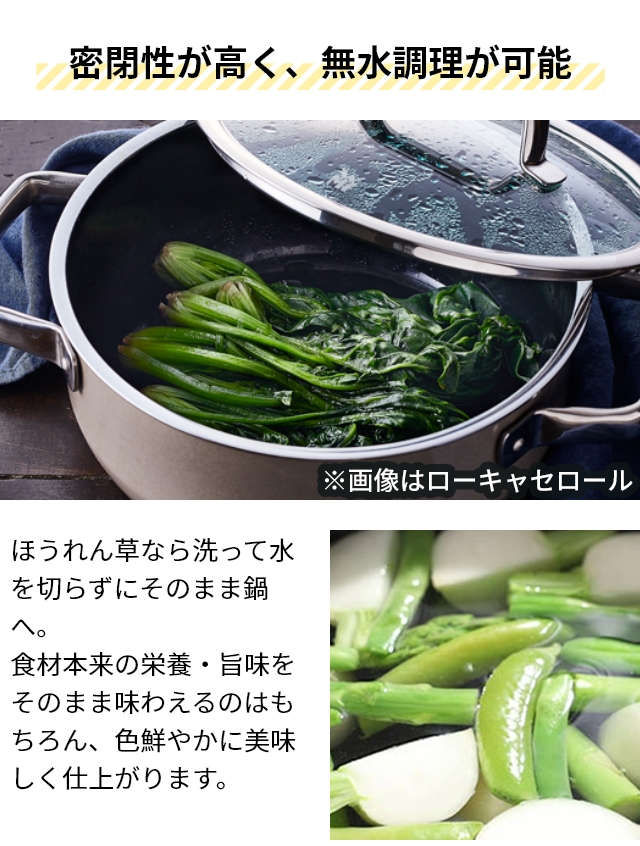 ヴェーエムエフ 鍋 選べる豪華特典 フュージョンテック ミネラル ロースター24cm PL キャセロール 両手鍋 無加水鍋 蓋 浅型 ih対応 簡単 食洗機対応 ガラス蓋 炊飯 卓上 ご飯 おしゃれ 便利 フライパン代わり カレー おすすめ パスタ 炒めるWMF Fusiontec Mineral roaster の通販は