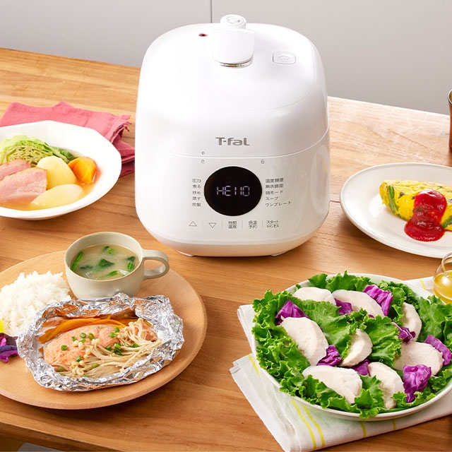 ティファール ラクラ・クッカー ミニ 電気圧力鍋 CY3401JP レシピ本 ティファール ラクラ・クッカー ミニ 電気圧力鍋 CY3401JP レシピ本