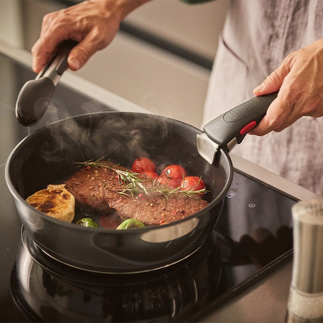 新品★ティファール フライパン 22cm+26cm ステンレス グレース ティファール ステンレス グレース フライパン 22cm 26cm