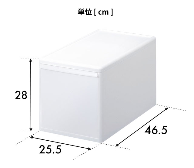 ライクイット 選べる豪華特典 クローゼット収納 組み合わせて使える収納ケース ミディL 3個組 MOS-05 収納ボックス 衣装ケース ストッカー 小物入れ 収納チェスト スタックボックス 引き出し 日本製 おしゃれ プラスチック 衣服 衣類 like-it_14