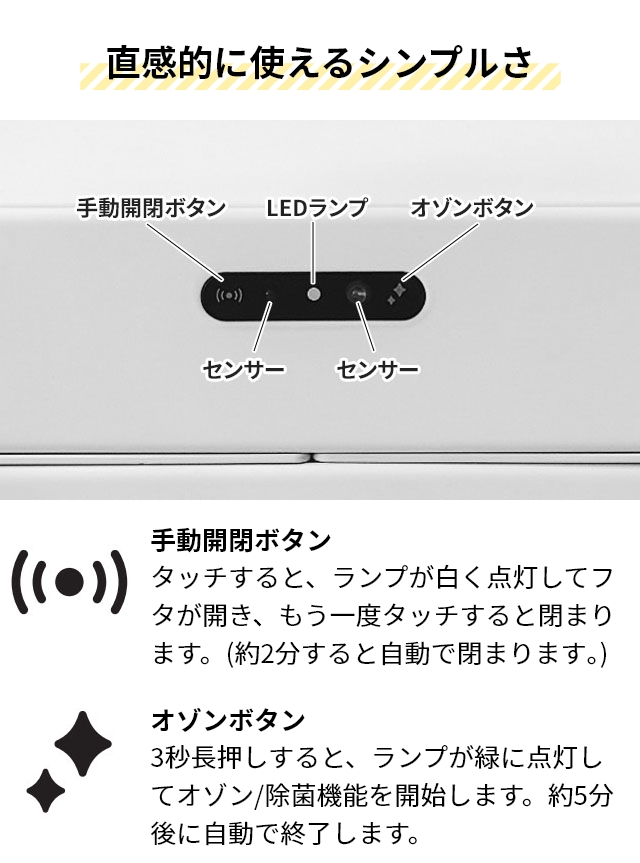 Re・De Bin 選べる豪華特典 ごみ箱 スマートダストボックス SDB01A-22 消臭 自動開閉 最強 消臭機能付き 臭わない 臭い対策 臭い漏れない 防臭 おしゃれ リビング キッチン インテリア 蓋付き スリム 生活感なくす ステンレス 便利 生ゴミ リデビン_13