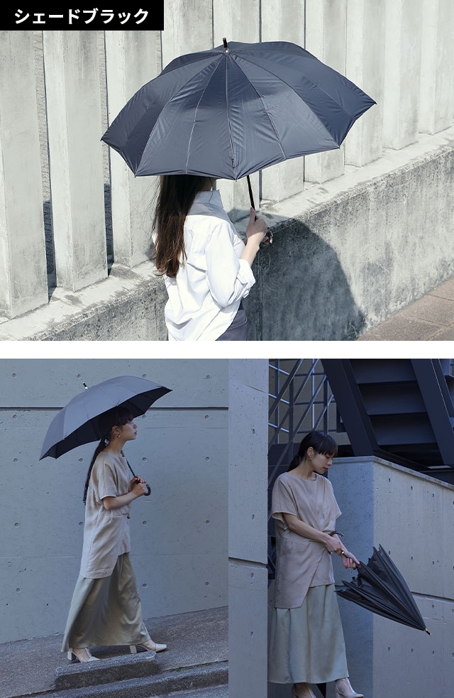 選べる2大特典 ベルトがいらない 遮熱 99.9% 日傘 シュパット アンブレラ UV 55cm S509 長傘 晴雨兼用 おしゃれ 遮光 UVカット レディース メンズ スライド 手が濡れない ベルトなし 無地 大人 UVカット 16本骨 高級 かわいい マーナ Shupatto 選べる2大特典 ベルトがいらない 遮熱 99.9% 日傘 シュパット