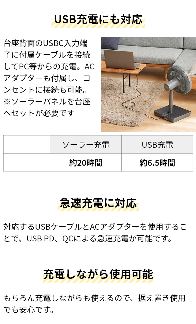 選べる豪華特典 扇風機 コードレス ソーラーパワーリビングファン AEF-900R コードレス扇風機 ソーラー 防災グッズ 防災 非常用 停電 モバイルバッテリー 充電器 USB 充電 充電式 静か 静音 首振り リモコン おしゃれ ENEMATE by APIX エネメイト アピックス_7