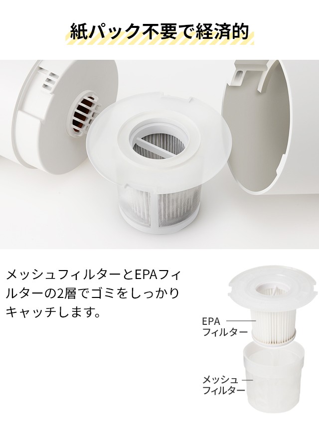 プラスマイナスゼロ 2大特典 掃除機 コードレス コードレスクリーナー XJC-Y010 コードレス掃除機 コードレスクリーナー スティッククリーナー ハンディクリーナー プラマイゼロ 吸引力 充電式 強力 車 軽量 静音 2way スタンド ハンディー 軽い 強吸引 車用掃除機 ±0_14
