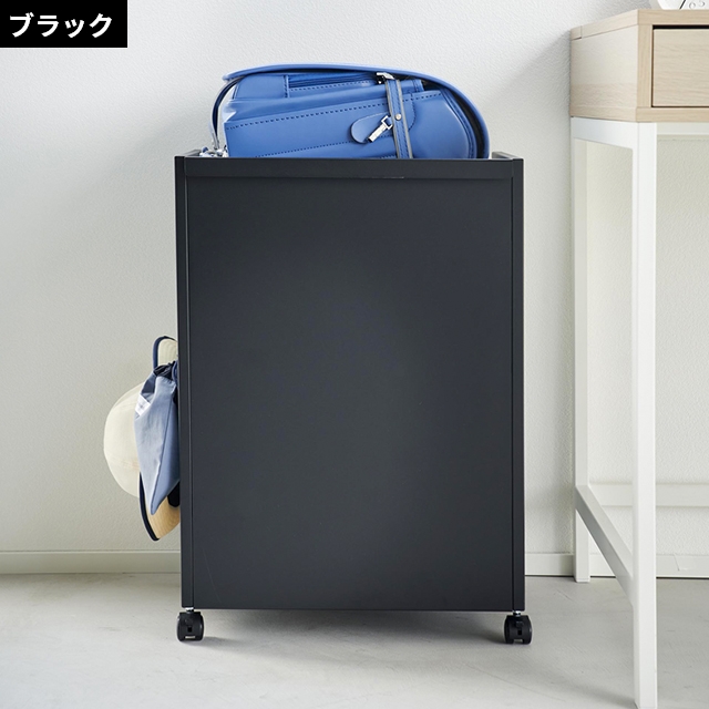 山崎実業 目隠しワゴン タワー 4810 4811 キッチンワゴン ラック 棚