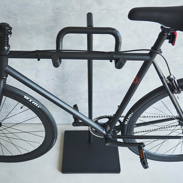 山崎実業 自転車スタンド タワー 1965 1966 サイクルラック ディスプレイスタンド 駐輪スタンド 展示用 室内保管 転倒防止 盗難防止 2輪 いたずら防止 自立型 シンプル スタイリッシュ tower 自転車収納 yamazaki タワーシリーズ_11