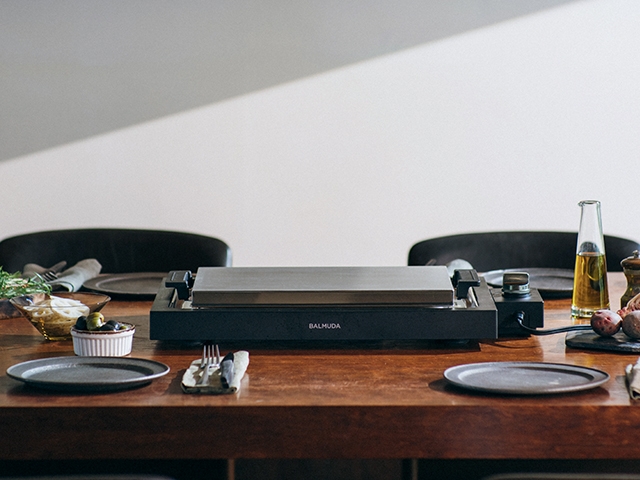 バルミューダ ザ プレートプロ たこやきプレートセット K10A-BK K10