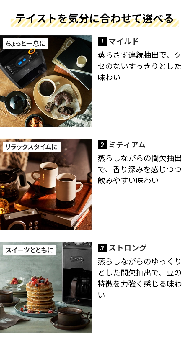 トフィー 選べる2大特典 全自動コーヒーメーカー 全自動ミル付カスタムドリップコーヒーメーカー K-CM9 コーヒーマシン コーヒーミル ミル付き 全自動 5杯 洗いやすい おしゃれ 給水タンク 取り外し レトロ タイマー付き ガラス容器 豆 Toffy_10