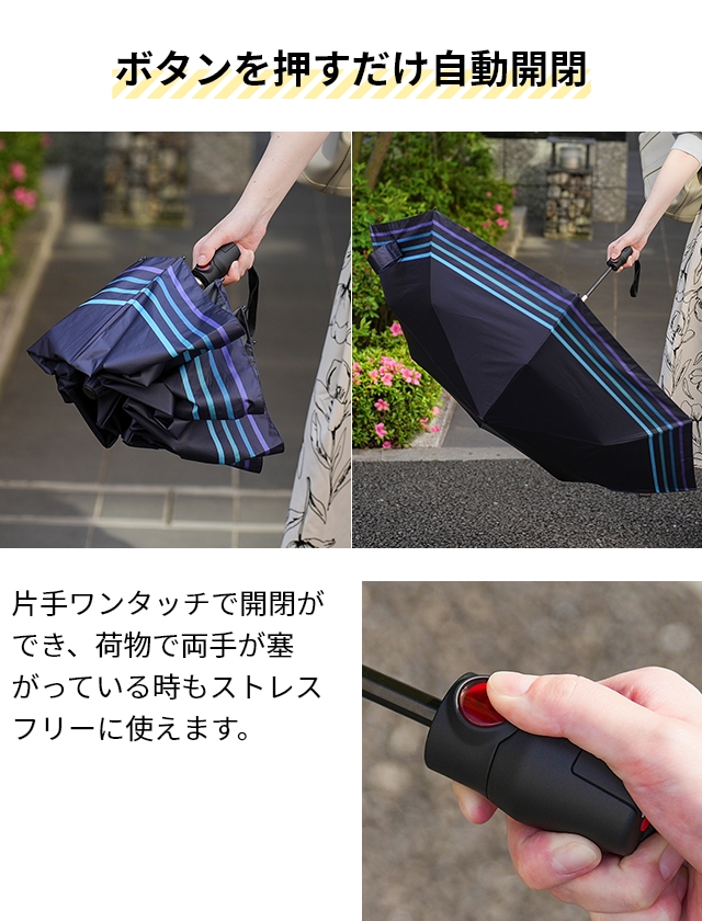 クニルプス 吸水傘ポーチの特典 折りたたみ傘 晴雨兼用 T.220