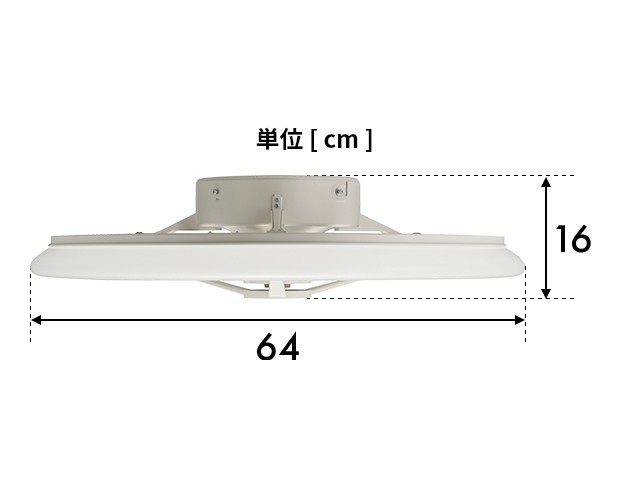 スマホ/家電/カメラ12畳用 LED シーリングサーキュレーター KCC-A12CM