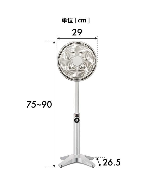 選べる2大特典 扇風機 カモメファン ライト K-F25AY リビングファン