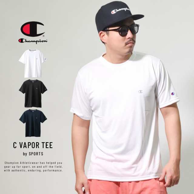 セール Champion チャンピオン 吸汗速乾 通気性 Uvカット ハニカムメッシュクルーネックドライtシャツ Tシャツ カットソー Champion チャンピオン のファッション通販 Zozotown