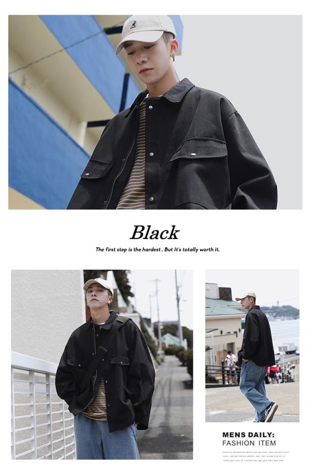 メンズ ワークジャケット カバーオール 韓国ファッション 秋冬 作業服 作業着 オーバーサイズ ストリート おしゃれ オルチャンファッショの通販はau Pay マーケット 韓国ファッション Shoowtime