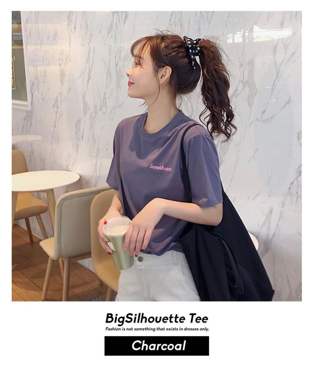 韓国 ファッション Tシャツ 半袖 レディース ゆったり 春 夏 リゾート オルチャンファッション 体系カバー 韓国服 スクールガール シンプの通販はau Pay マーケット 韓国ファッション Shoowtime