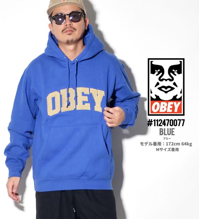 Obey オベイ プルオーバー パーカー メンズ スウェット パーカー ロゴ 刺繍 ストリート ファッション Obey Uni Hood の通販はau Pay マーケット 韓国ファッション Shoowtime
