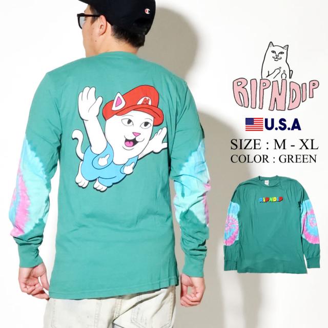 リップ ンディップ ロングtシャツ メンズ 長袖 ロンt カットソー ストリート ファッション Ripndip 夏新作の通販はau Pay マーケット 7000円以上で送料無料 Djドリームス