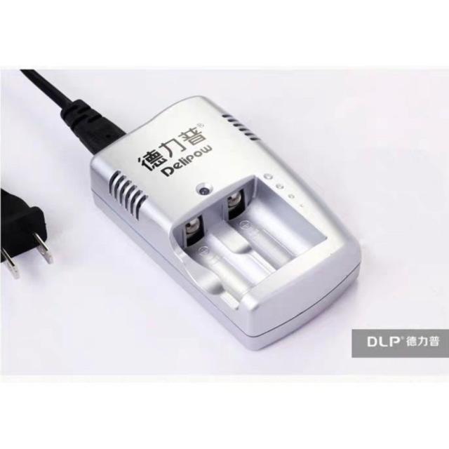 【新品】【メール便対応】【レビューを書いて送料無料】デリパワー CR123A 3V 1200mAh リン酸鉄リチウム充電電池 セット(800-0116 充電電池8本、800-0117 充電器1個) グリーン 1セット_10
