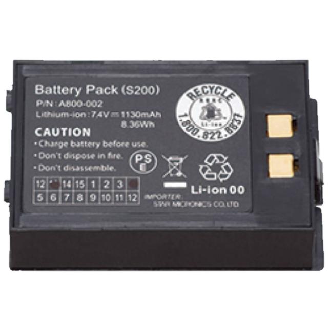 【新品】 【代金引換不可】 【日時指定不可】スター精密 モバイルプリンターオプション SM-S210i SM-S200対応 リチウムバッテリパック S2 ブラックの通販は 14,770円