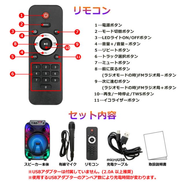 【送料無料】CICONIA チコニア 全身発光LEDパーティースピーカー CTGY10A_10