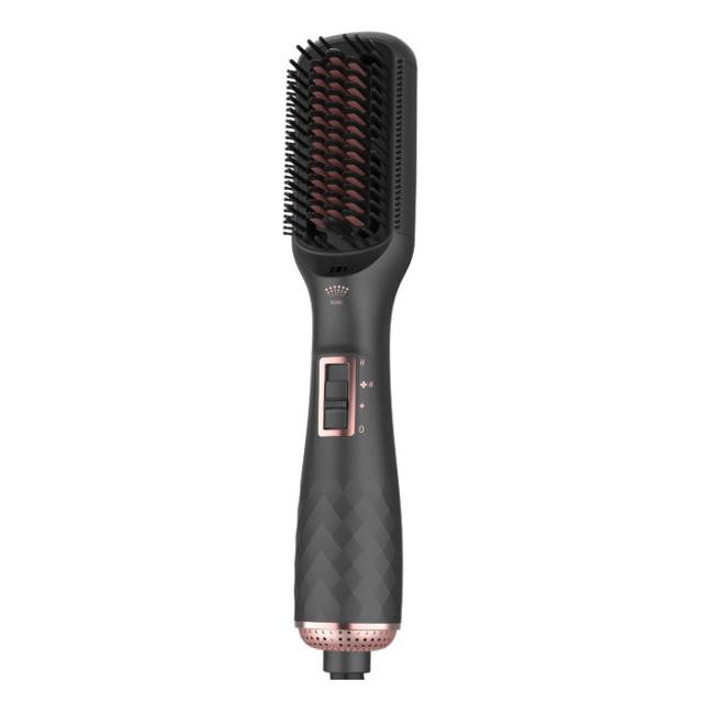 カトレ cattre ブラシ型 ヘアアイロン ドライヤー Resca レスカ クアトロスタイラー CTH-580 マットグレー＆ローズピンク 遠赤外線 マイナスイオン 4way MAX220℃_3